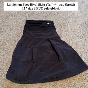 Lululemon pace rival skirt